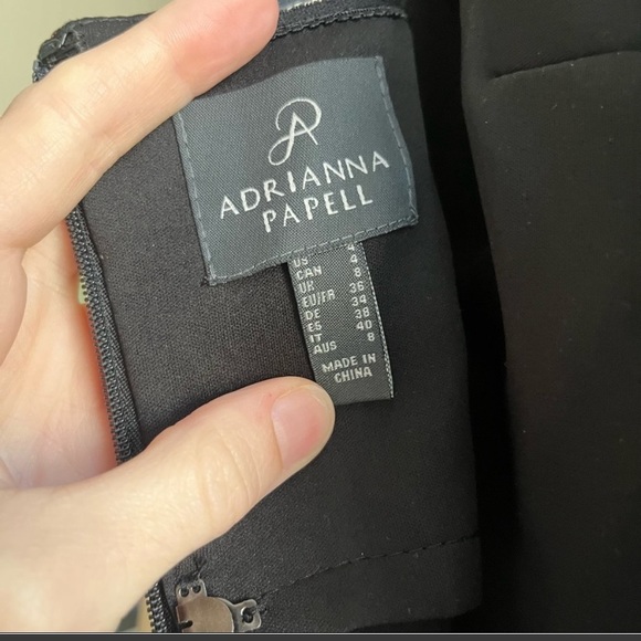 Adrianna Papell gorgeous bronze size 4 dress - Picture 5 of 6